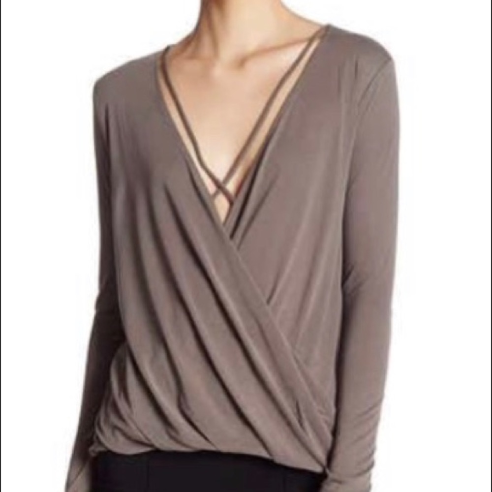 Lush Surplice Top